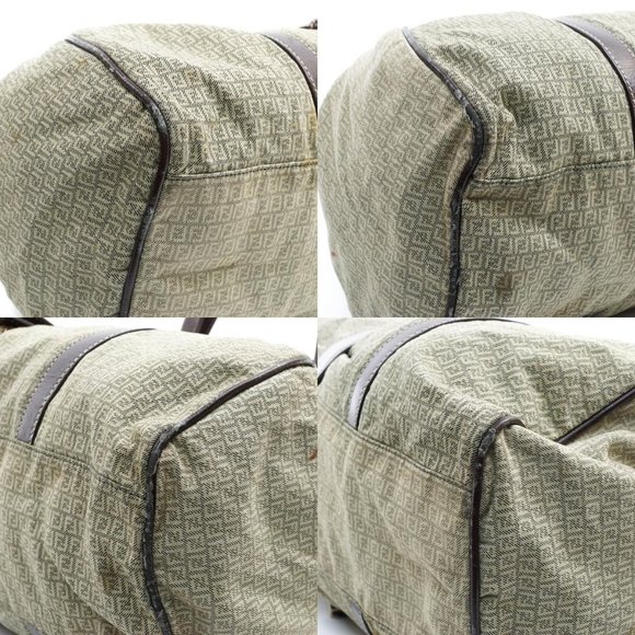 Auth Fendi Tote Bag Brown Canvas #19333F10 - Picture 11 of 11